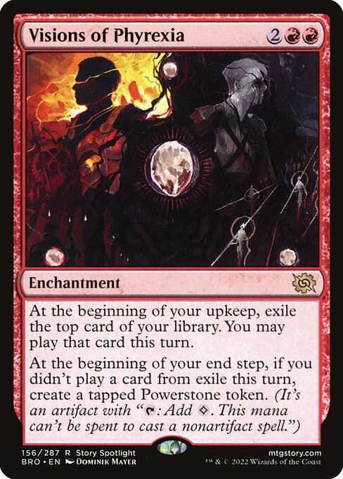 Visions of Phyrexia card from BRO #156
