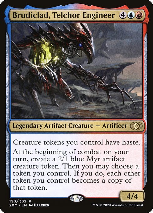 Brudiclad, Telchor Engineer card from 2XM #193