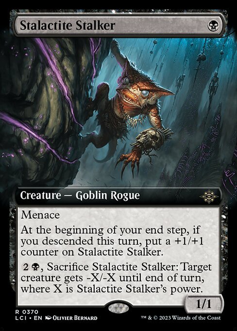 Stalactite Stalker card from LCI #370