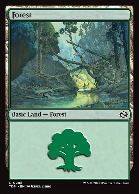 Forest (0285) card from TDM #285