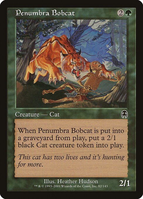 Penumbra Bobcat card from APC #82