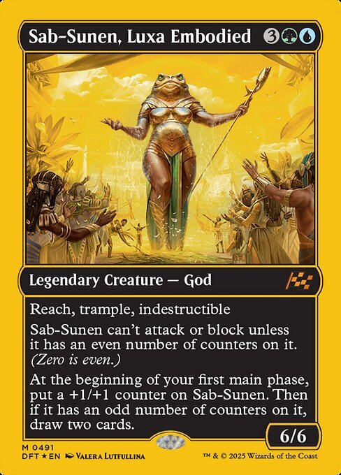Sab-Sunen, Luxa Embodied card from DFT #491