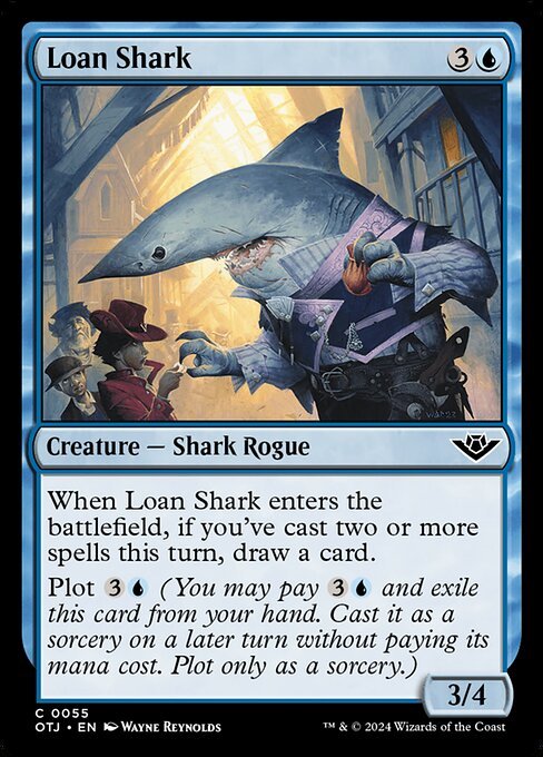 Loan Shark card from OTJ #55