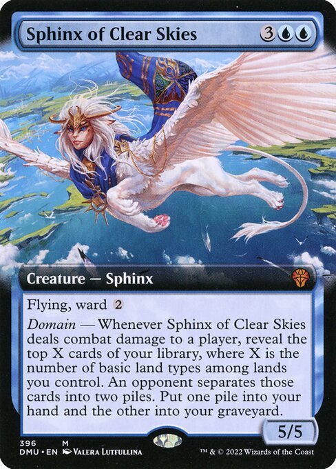 Sphinx of Clear Skies card from DMU #396