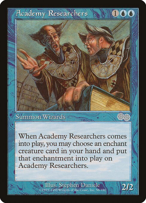 Academy Researchers card from USG #58