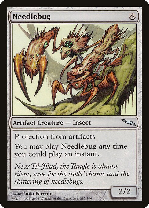 Needlebug card from MRD #217