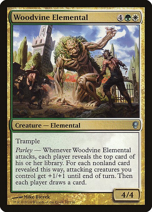 Woodvine Elemental card from CNS #52