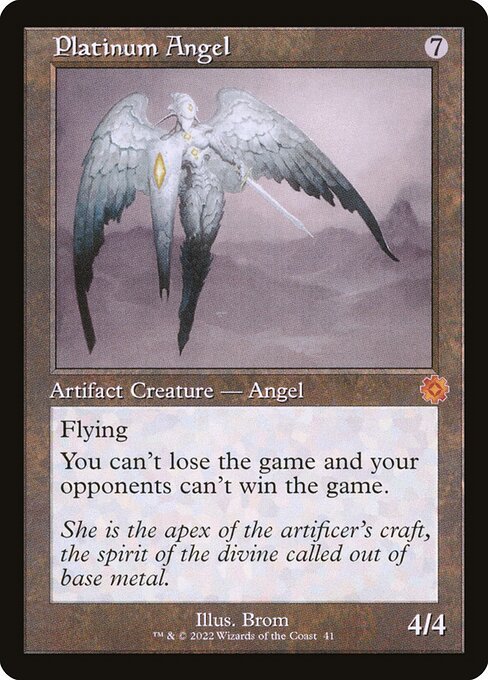 Platinum Angel card from BRR #41