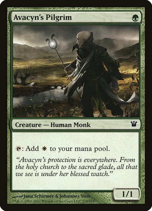 Avacyn's Pilgrim card from ISD #170
