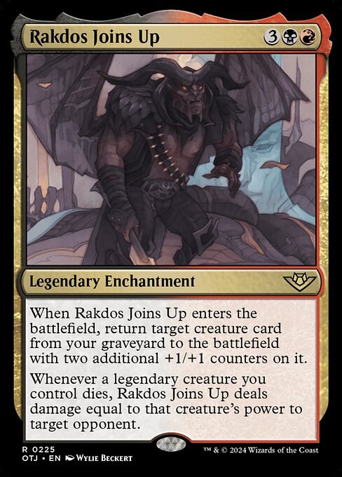 Rakdos Joins Up card from OTJ #225