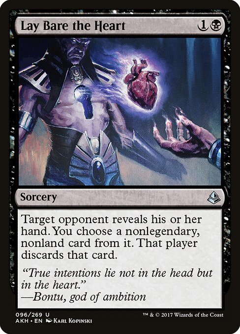 Lay Bare the Heart card from AKH #96