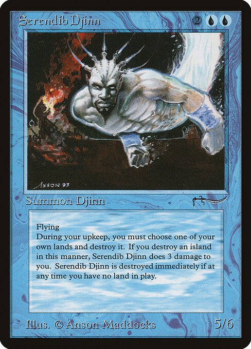 Serendib Djinn card from ARN #product-3238