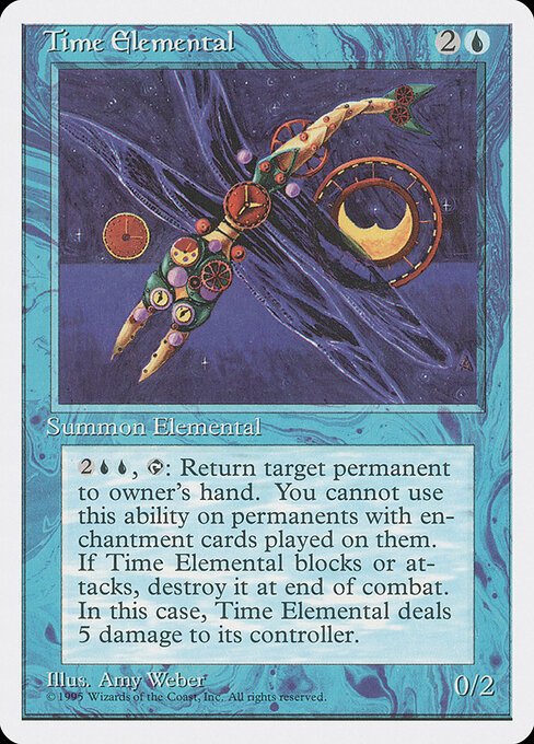 Time Elemental card from 4ED #product-1958