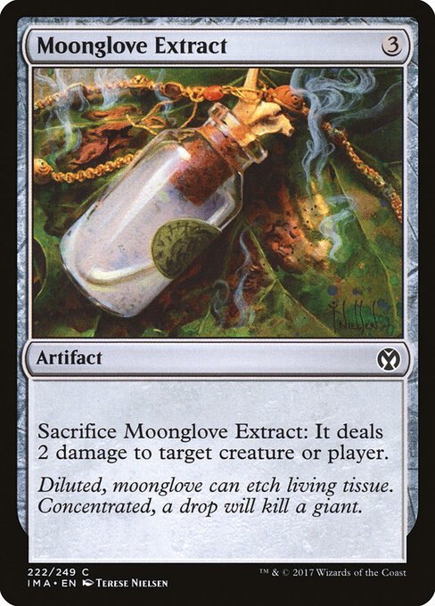 Moonglove Extract card from IMA #222