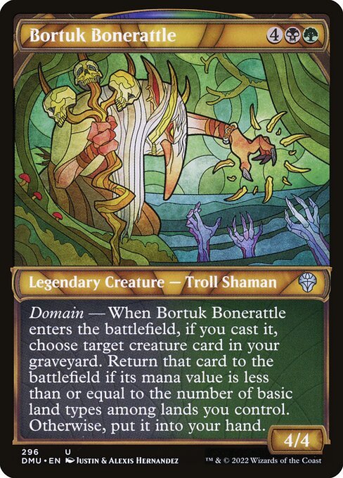 Bortuk Bonerattle card from DMU #296