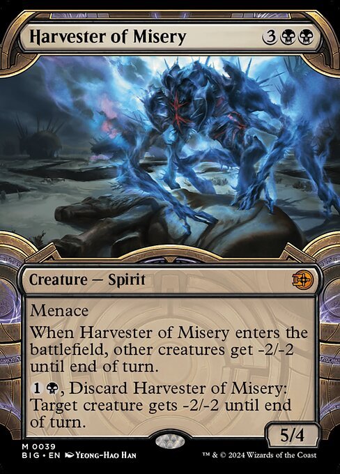 Harvester of Misery card from BIG #39