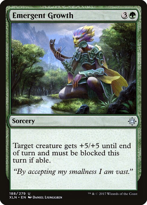 Emergent Growth card from XLN #188