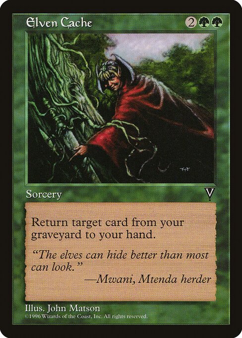 Elven Cache card from VIS #product-5833