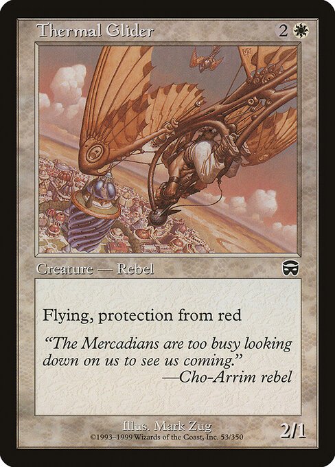 Thermal Glider card from MMQ #53