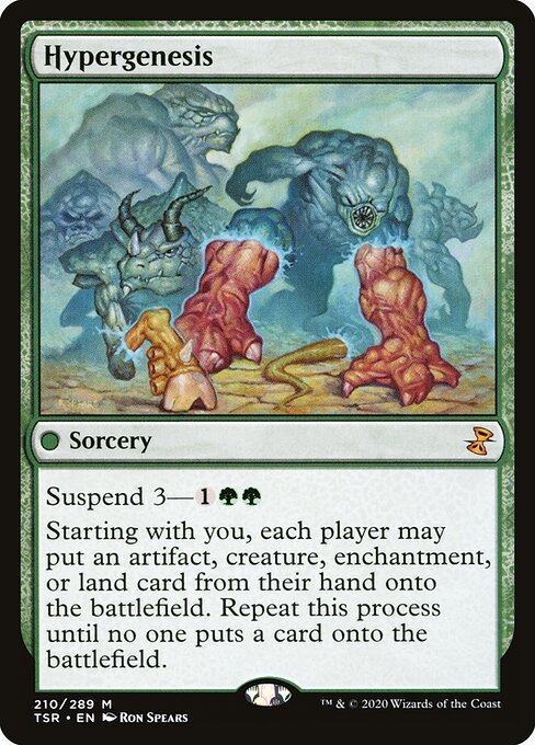 Hypergenesis card from TSR #210