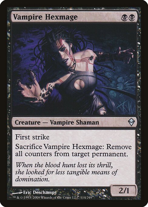 Vampire Hexmage card from ZEN #114