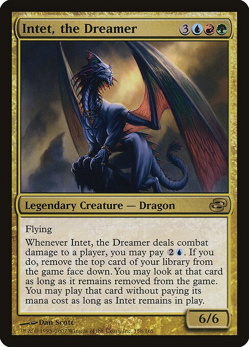 Intet, the Dreamer card from PLC #158
