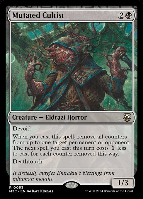 Mutated Cultist card from M3C #53