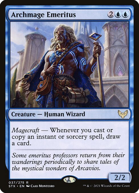 Archmage Emeritus card from STX #37