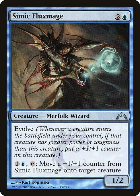 Simic Fluxmage card from GTC #49