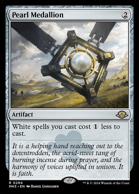 Pearl Medallion card from MH3 #294