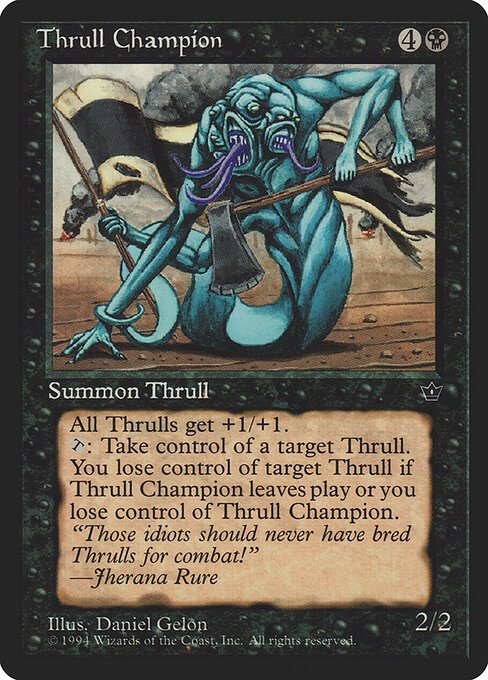 Thrull Champion card from FEM #product-3764