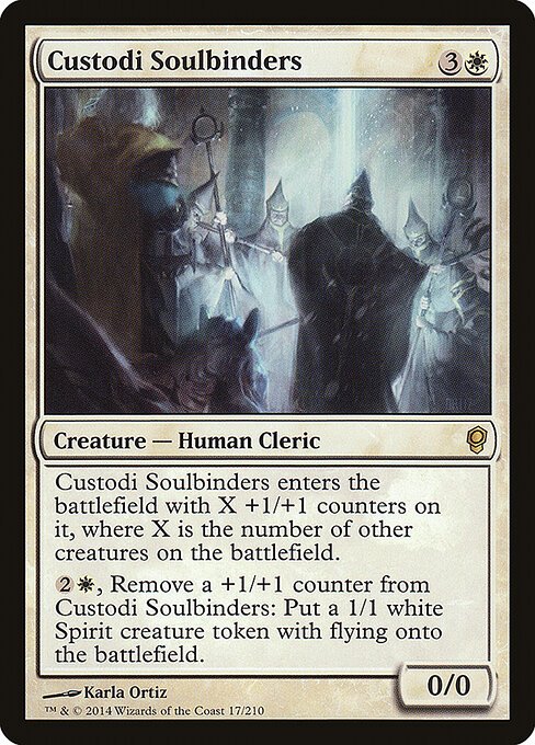Custodi Soulbinders card from CNS #17