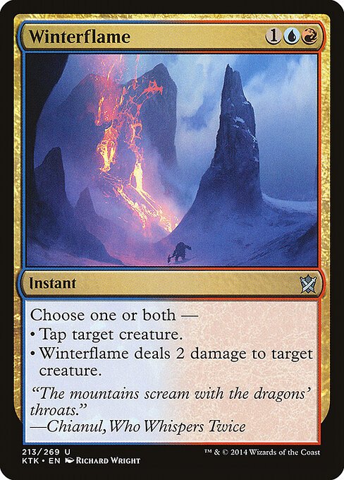 Winterflame card from KTK #213