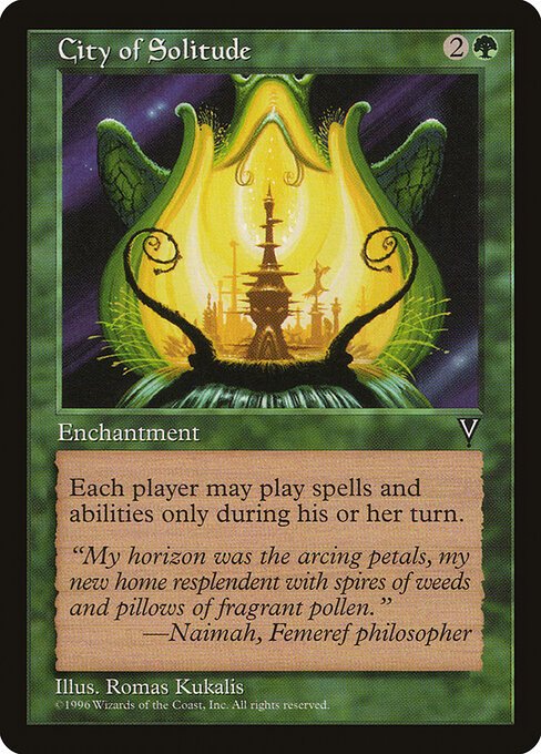 City of Solitude card from VIS #product-5814