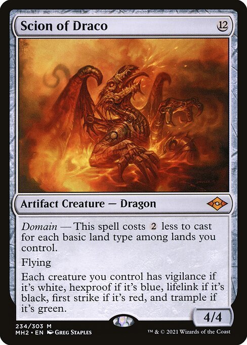 Scion of Draco card from MH2 #234