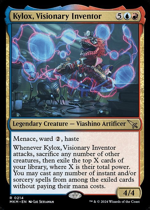 Kylox, Visionary Inventor card from MKM #214