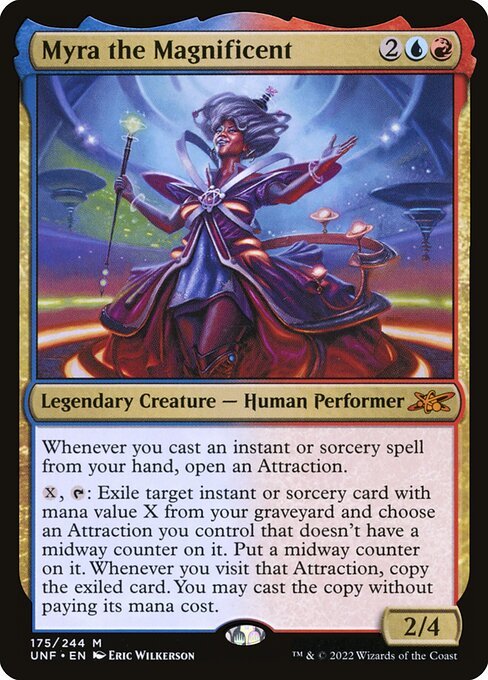 Myra the Magnificent card from UNF #175