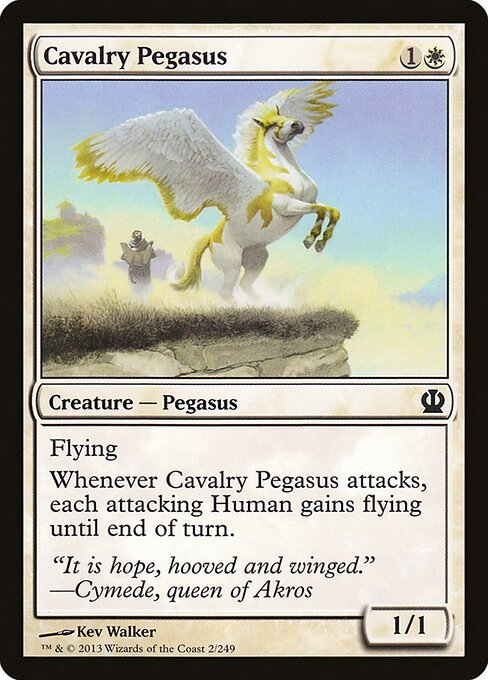 Cavalry Pegasus card from THS #2