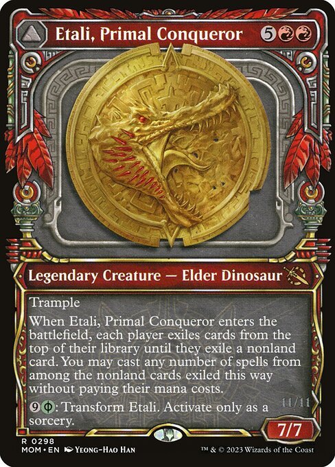 Etali, Primal Conqueror card from MOM #298