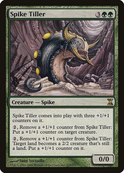 Spike Tiller card from TSP #218