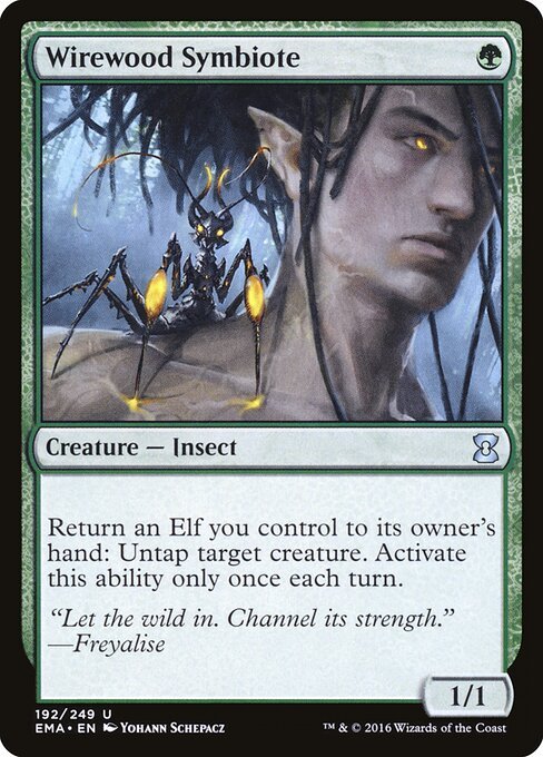 Wirewood Symbiote card from EMA #192