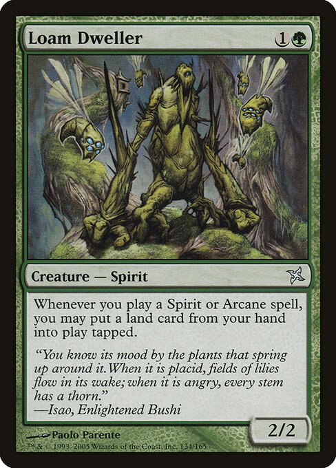 Loam Dweller card from BOK #134