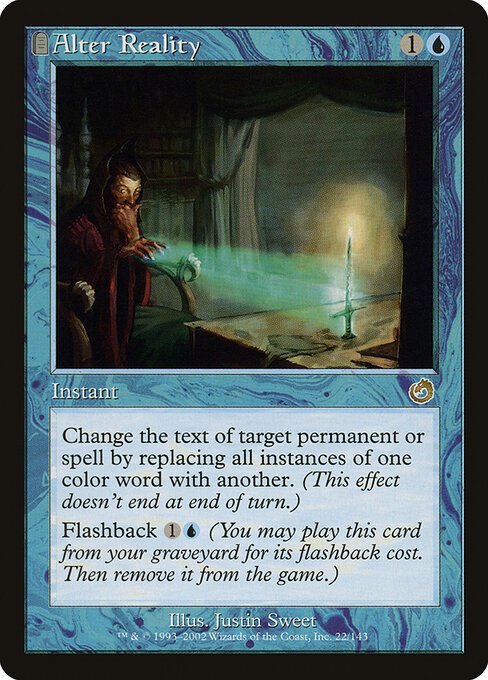 Alter Reality card from TOR #22