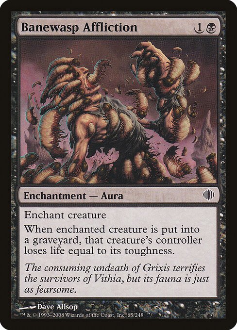Banewasp Affliction card from ALA #65