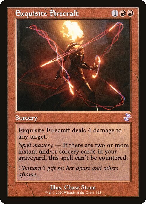 Exquisite Firecraft card from TSR #343