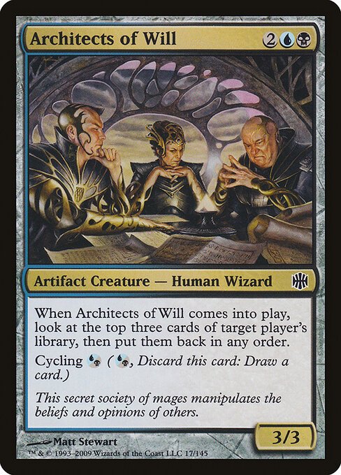 Architects of Will card from ARB #17