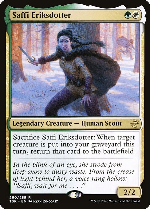 Saffi Eriksdotter card from TSR #260