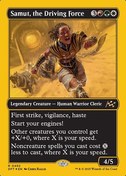 Samut, the Driving Force card from DFT #492