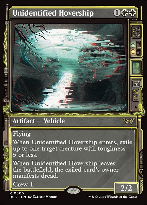 Unidentified Hovership card from DSK #305