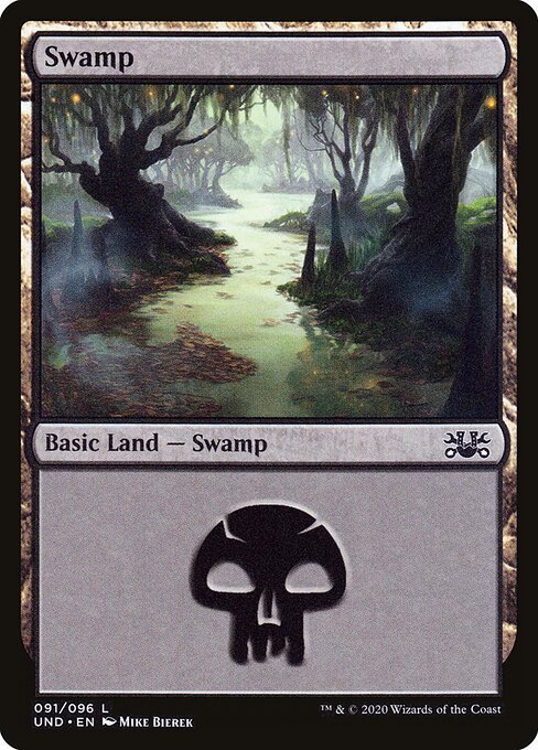 Swamp card from UND #91
